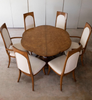 Mastercraft Burl Wood (Dining Set)